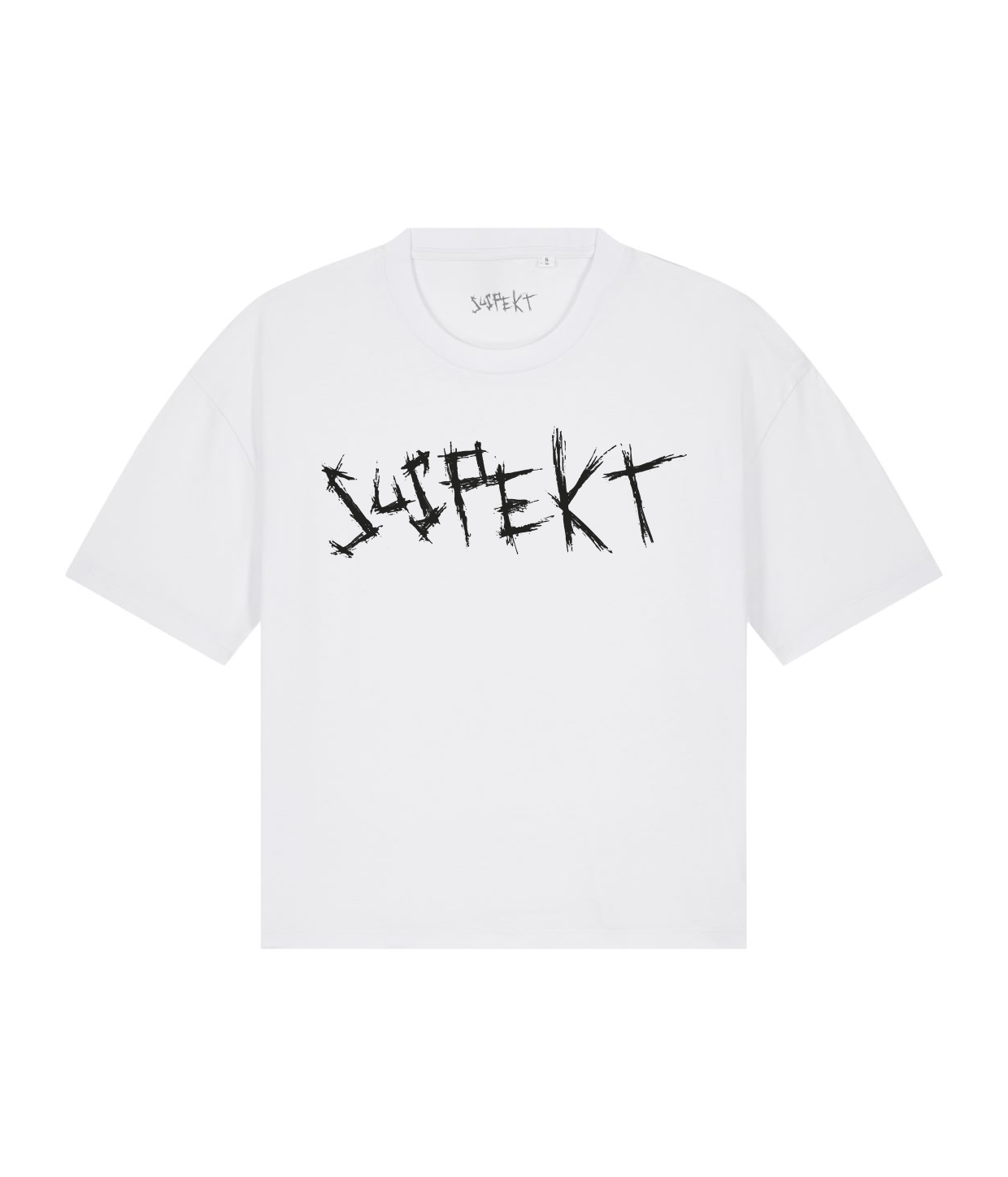 Logo, Kvinde Boxfit T-shirt - Hvid