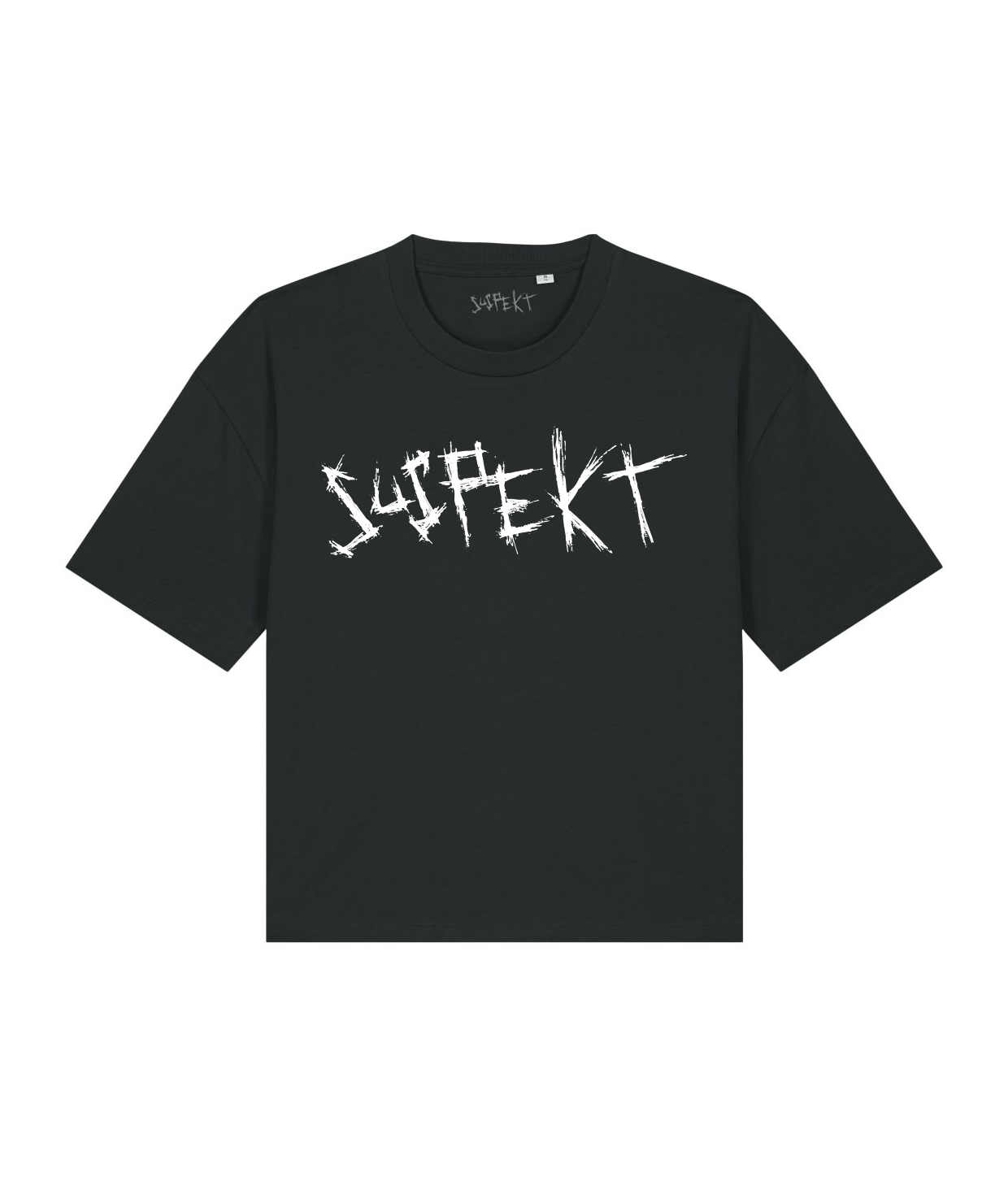 Logo, Kvinde Boxfit T-shirt - Sort