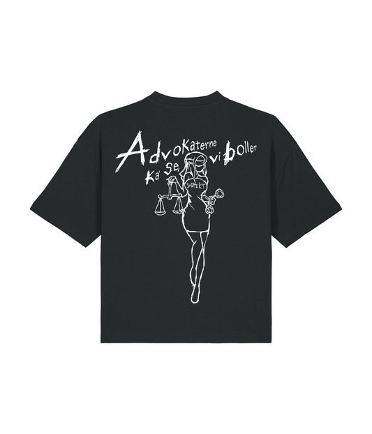 Advokaterne kan se vi boller, Kvinde Boxfit T-shirt - Sort