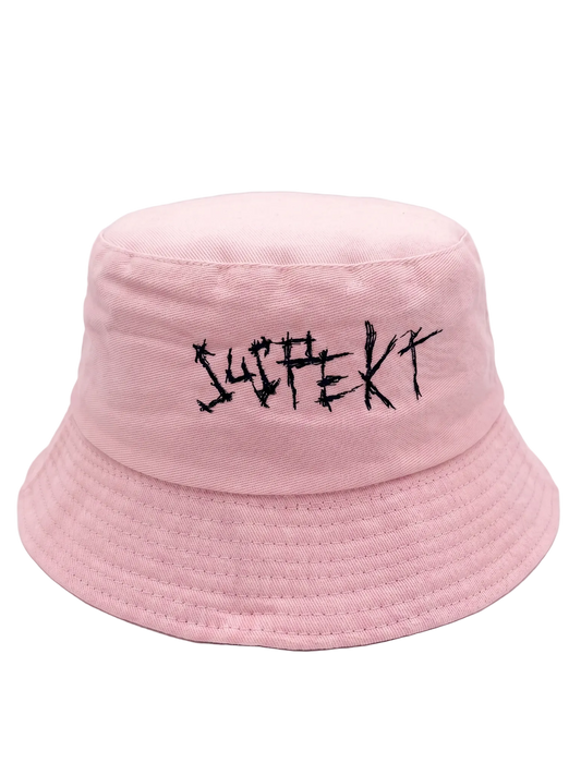 Logo, Bucket Hat Pink