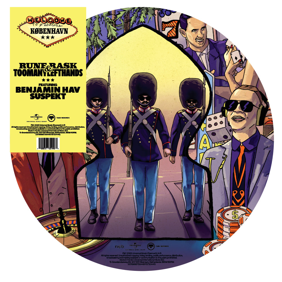 Rune Rask & TooManyLeftHands - København (Feat. Suspekt & Benjamin Hav) (Picture Vinyl)