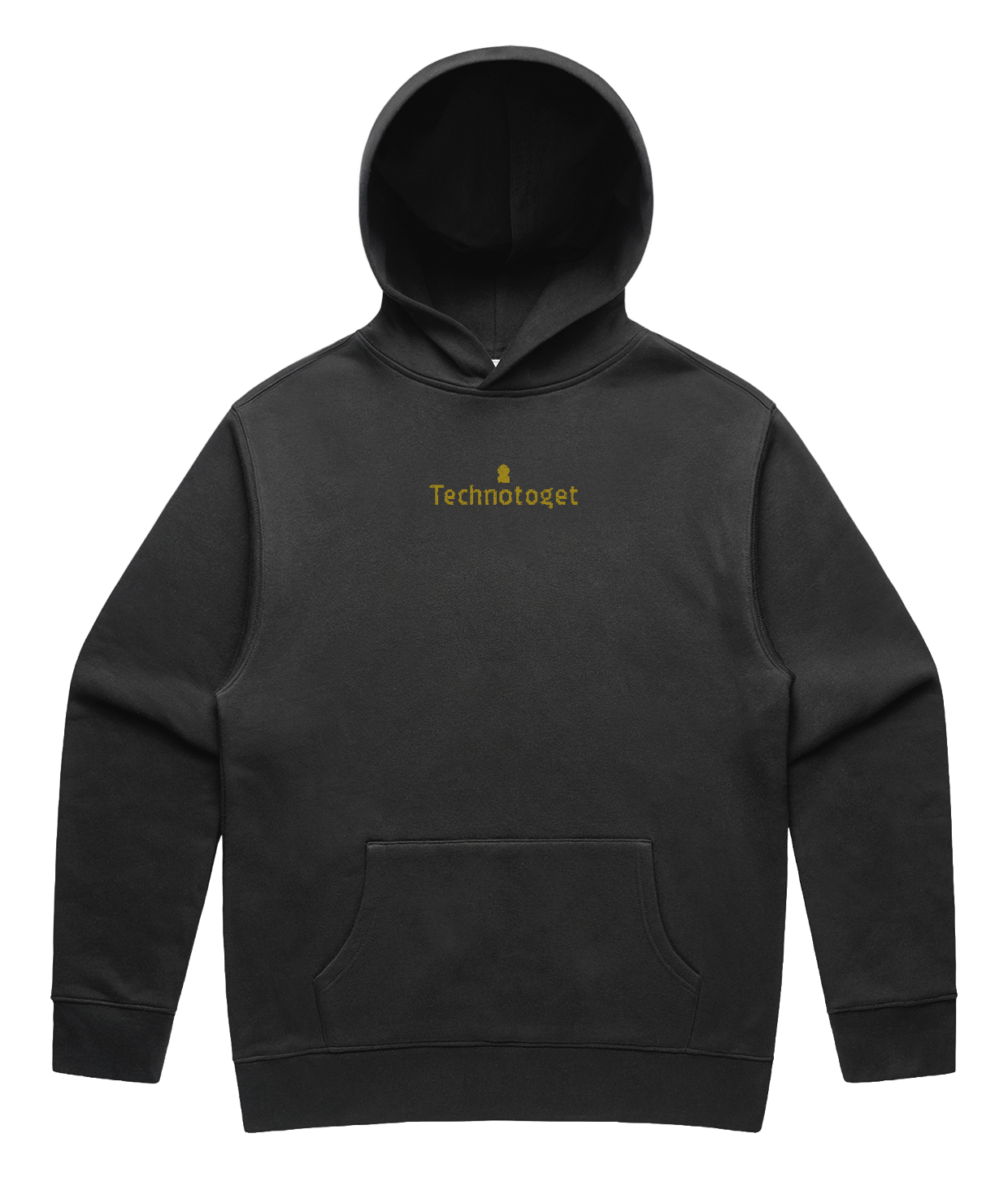 Rune Rask - TechnoToget, Acid Black Hoodie