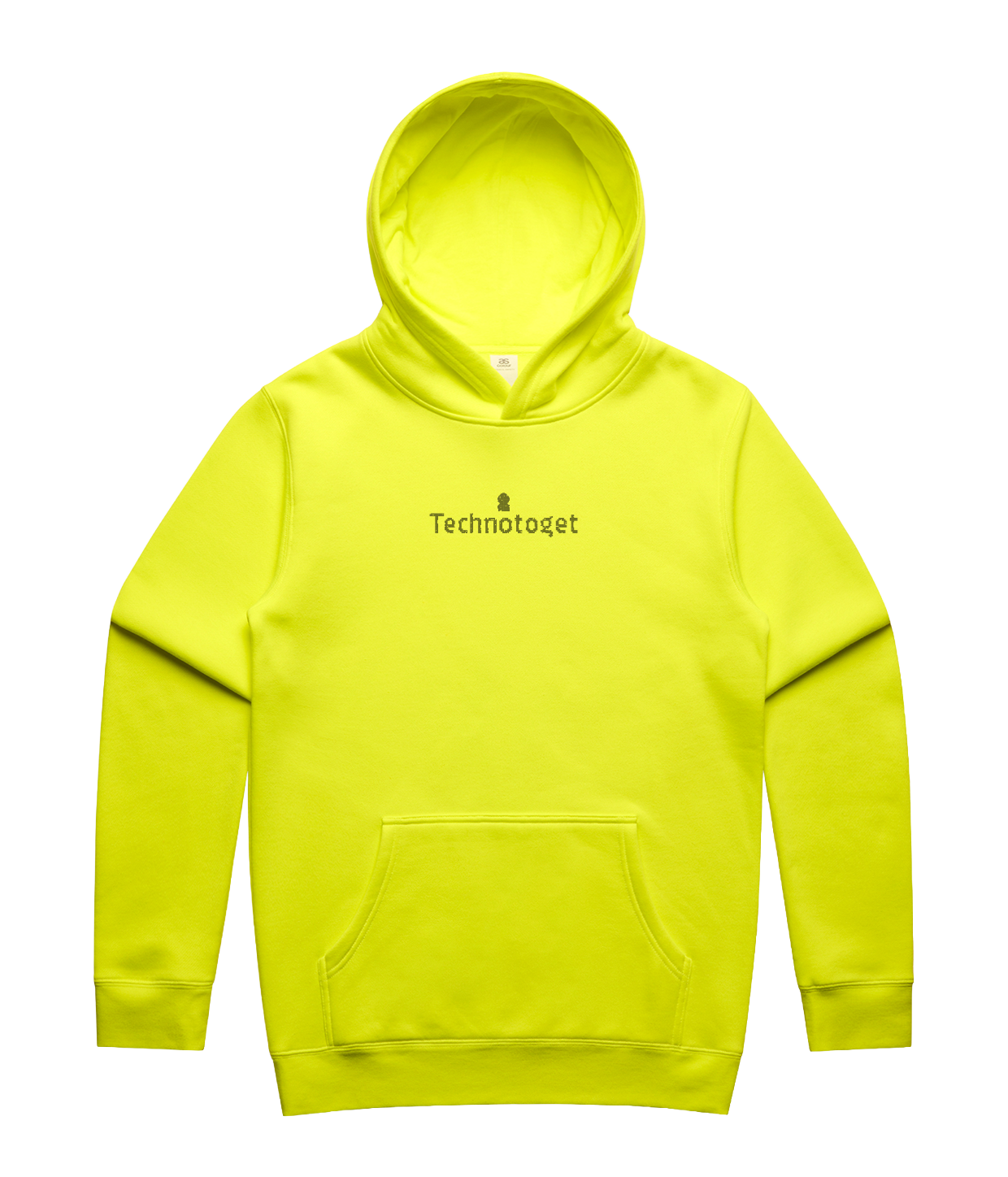 Rune Rask - TechnoToget, Neon Yellow Hoodie